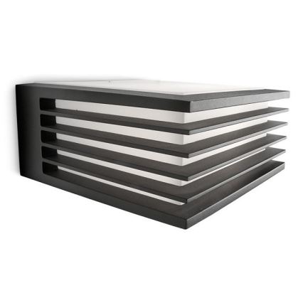 Philips - Applique da esterno 1xE27/15W/230V IP44 antracite