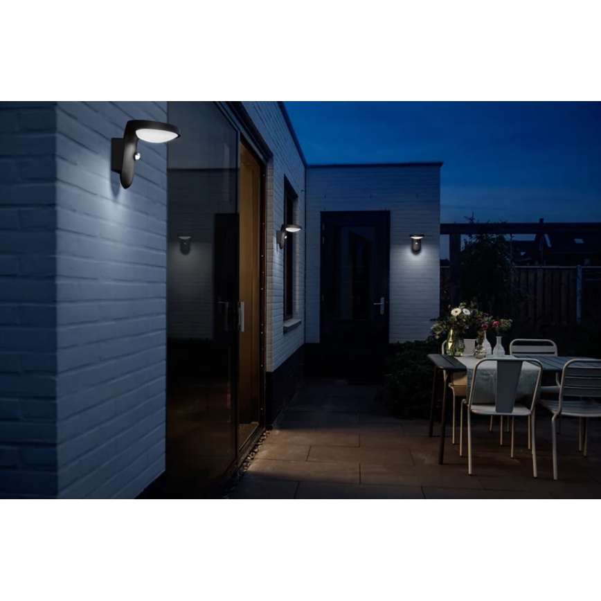 Philips - Applique LED solare con sensore LED/1,2W/4V 4000K IP44