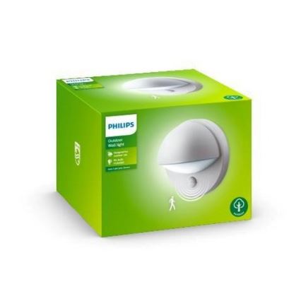 Philips - Applique murale d'extérieur avec détecteur 1xE27/12W/230V IP44
