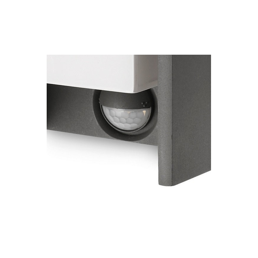 Philips - Applique murale d'extérieur avec un détecteur BRIDGE 1xE27/15W/230V IP44