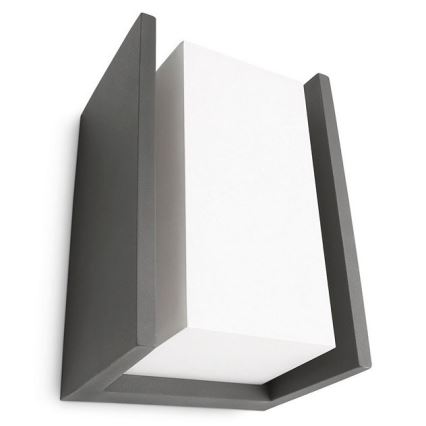 Philips - Applique murale d'extérieur BRIDGE 1xE27/15W/230V IP44