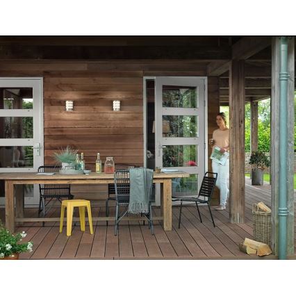 Philips - Applique murale extérieure avec détecteur PYTHON LED/3,8W/230V IP44