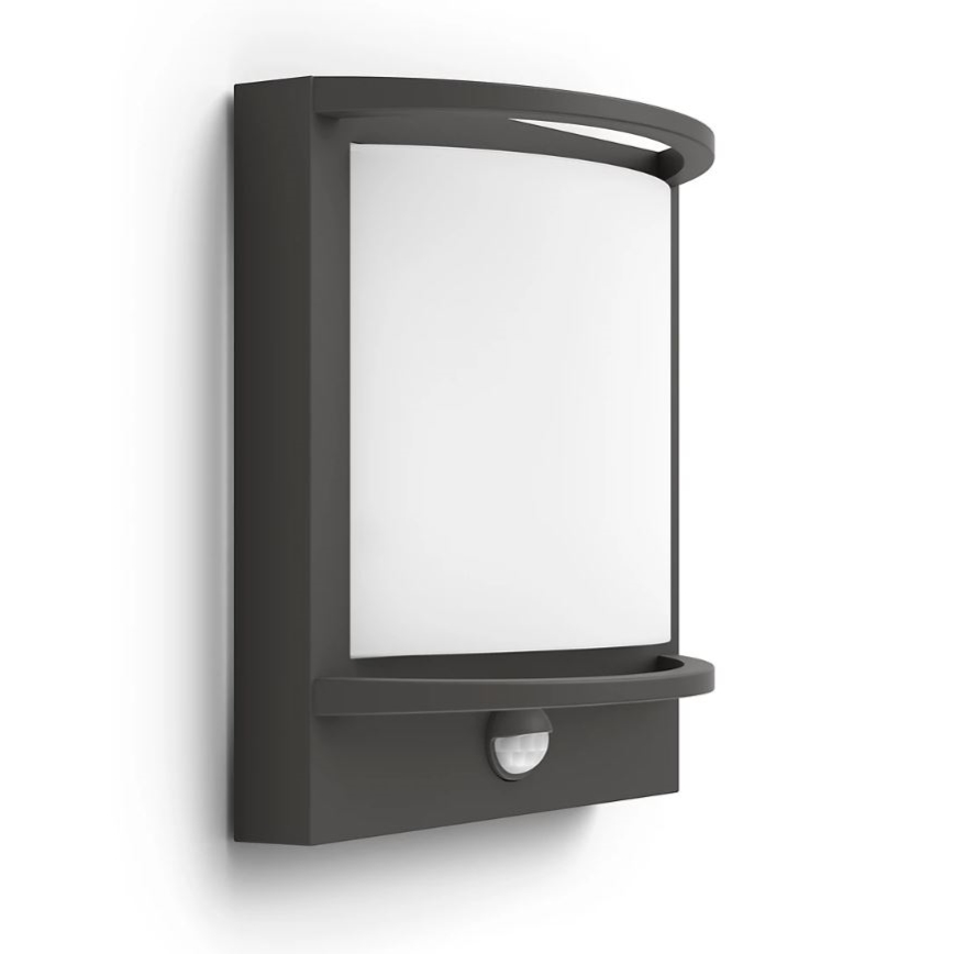 Philips - Applique murale extérieure avec détecteur SAMONDRA LED/3,8W/230V IP44