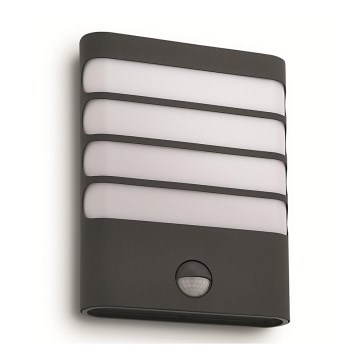 Philips - Applique murale extérieure LED avec détecteur LED/3W/230V IP44