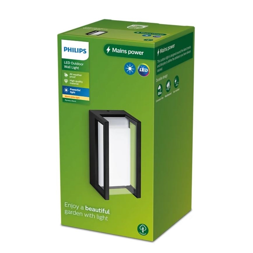 Philips - Applique murale extérieure PYRONA LED/12W/230V IP44