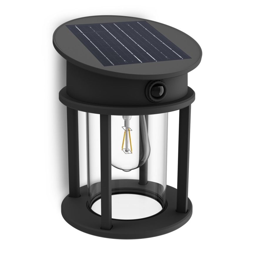 Philips - Applique murale solaire avec détecteur GERI LED/3,2W/3,7V 2600 mAh 4000K IP44