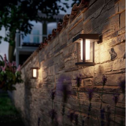 Philips - Applique murale solaire LED avec détecteur CAMILL LED/1,4W/3,7V IP44
