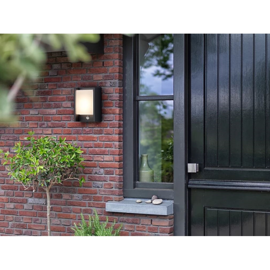 Philips - LED Außenwandleuchte mit Sensor ARBOUR LED/3,8W/230V 2700K IP44