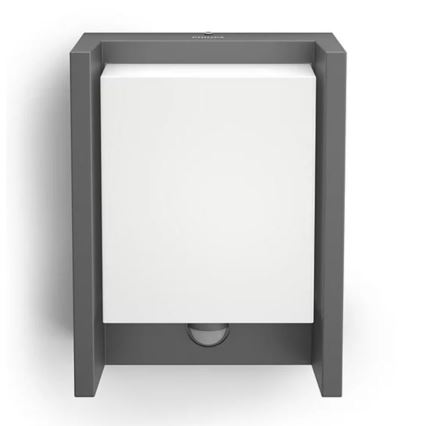 Philips - LED Außenwandleuchte mit Sensor ARBOUR LED/3,8W/230V 2700K IP44