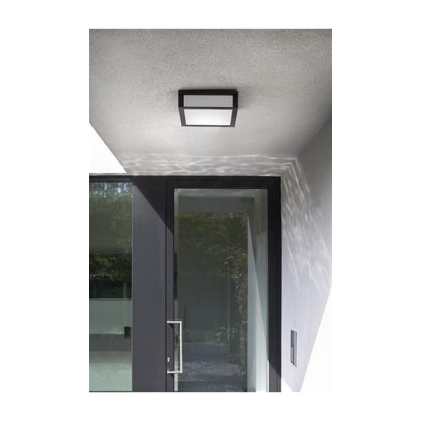 Philips - Außen-Deckenleuchte SKIES 2xE27/14W/230V IP44 anthrazit