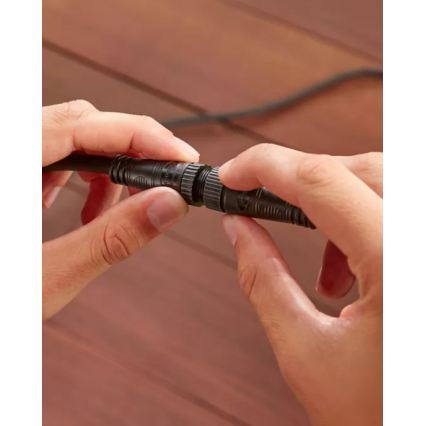 Philips - LED RGBW Catena luminosa estendibile dimmerabile per esterni Hue FESTAVIA 30 LED 21 m IP65