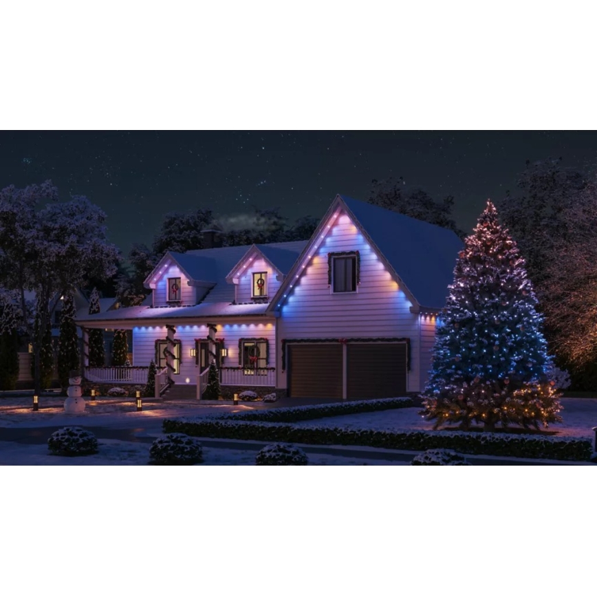 Philips - Catena luminosa LED RGBW dimmerabile per esterni Hue FESTAVIA 32xLED 18m 1000-20000K IP65