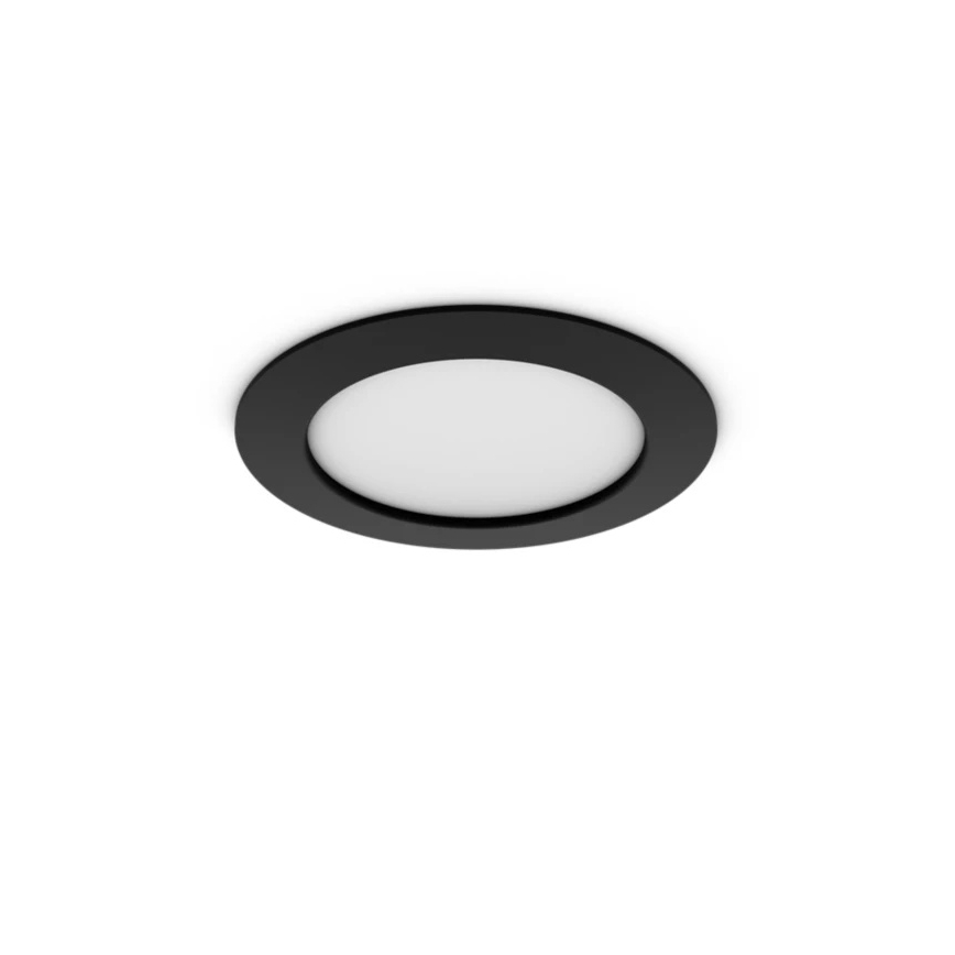 Philips - Confezione da 2 faretti LED RGBW dimmerabili da incasso per bagno Hue SLIM LED/12W/230V 2000-6500K nero IP44