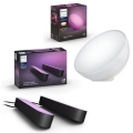 Philips - Confezione da 2 lampade da tavolo dimmerabili LED RGB Hue PLAY LED/6W/230V 2000-6500K + lampada da tavolo dimmerabile GO LED/6W/230V 2000-6500K