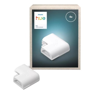 Philips - Connettore angolare per strisce LED Hue FLUX, set da 4 pezzi