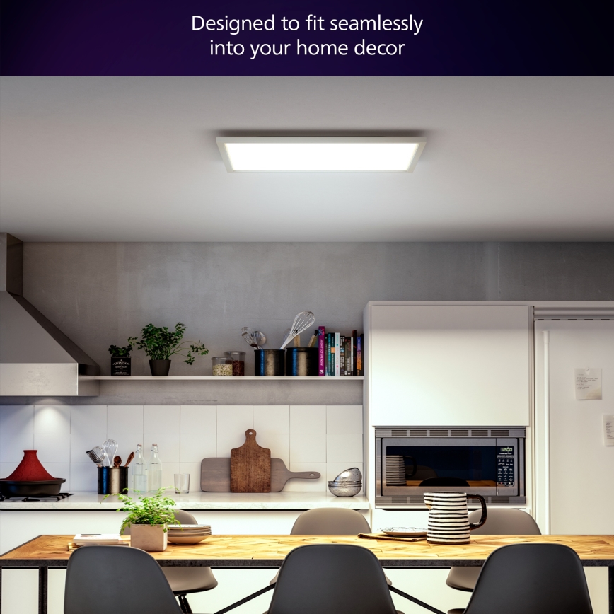 Philips - dimmbare LED-Deckenleuchte Hue AURELLE LED/39W/230V 2200-6500K 60x60 cm weiß