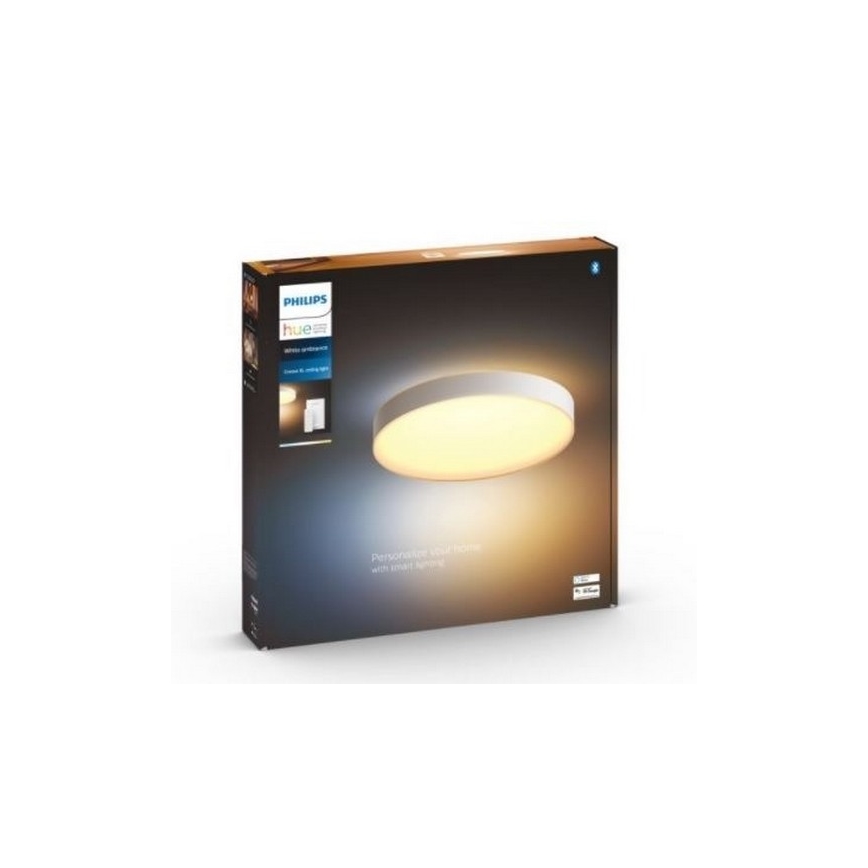 Philips - Dimmbare LED-Deckenleuchte Hue LED/48W/230V 2200-6500K d 551 mm weiß + Fernbedienung