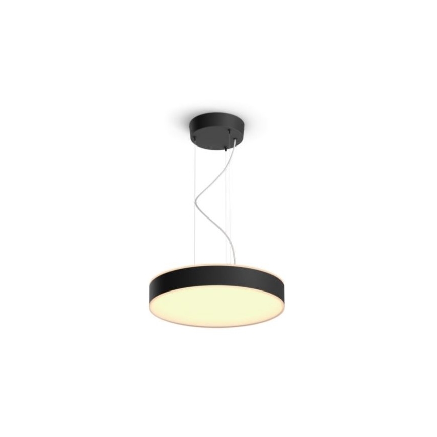 Philips - Dimmbare LED-Hängeleuchte an Schnur Hue LED/33,5W/230V 2200-6500K schwarz + Fernbedienung