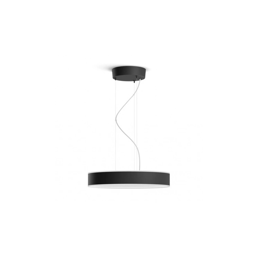 Philips - Dimmbare LED-Hängeleuchte an Schnur Hue LED/33,5W/230V 2200-6500K schwarz + Fernbedienung