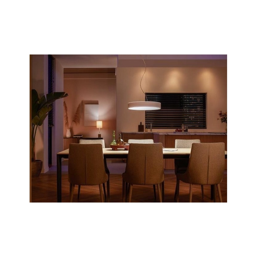 Philips - Dimmbare LED-Hängeleuchte an Schnur Hue LED/33,5W/230V 2200-6500K weiß + Fernbedienung