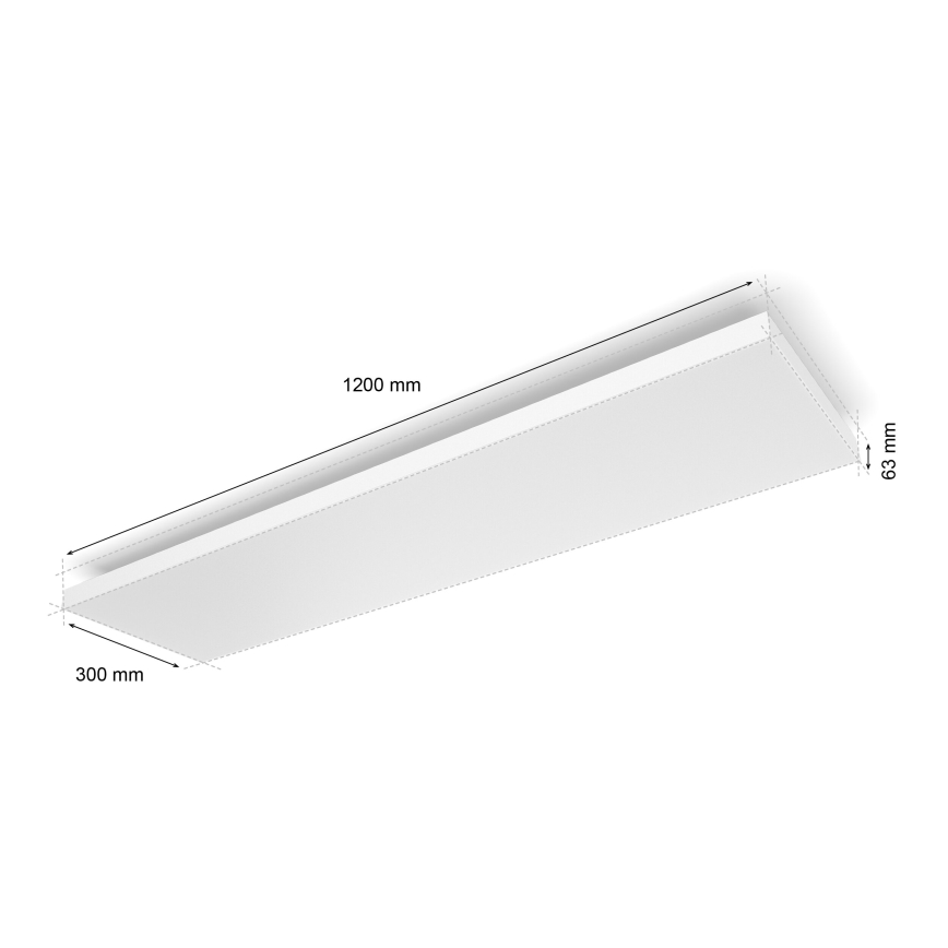 Philips - Dimmbare LED-RGBW-Deckenleuchte Hue DATURA LED/67W/230V 2000-6500K