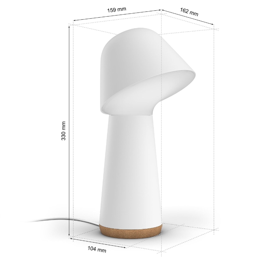 Philips - Dimmbare LED-RGBW-Tischleuchte Hue TWILIGHT LED/13,4W/230V 2000-6500K