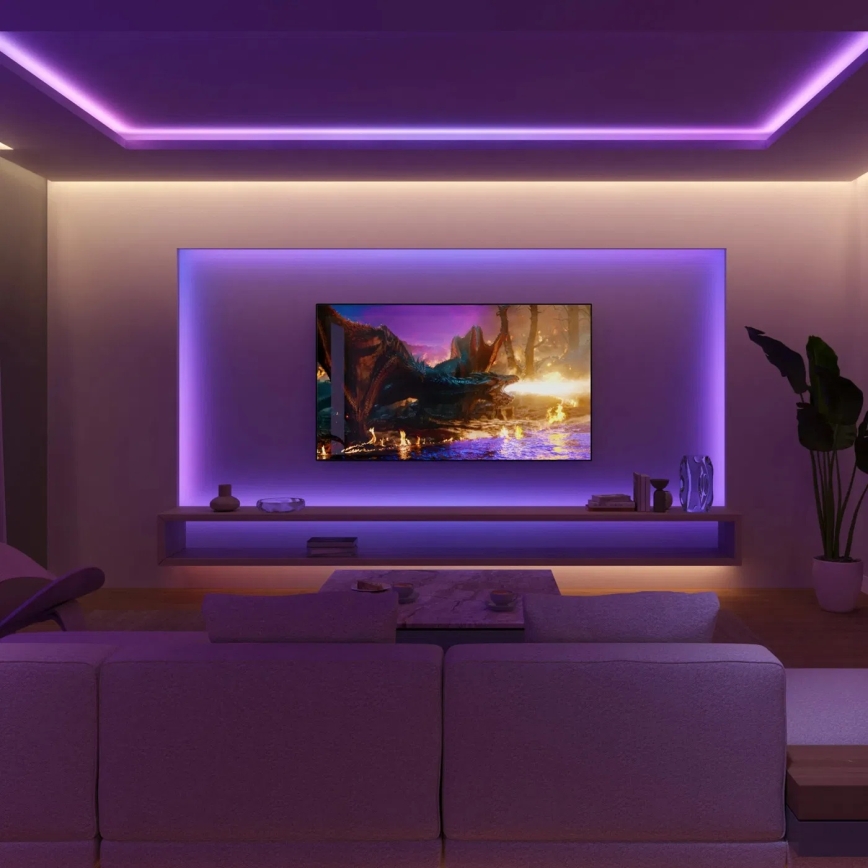Philips - Dimmbarer LED-RGBW-Streifen Hue FLUX 4+2m LED/35,5W/230V 2200-6500K