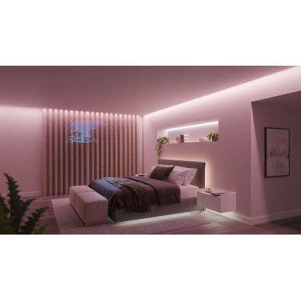 Philips - Dimmbarer LED-RGBW-Streifen Hue WHITE AND COLOR AMBIANCE 5m LED/20W/230V 2000-6500K