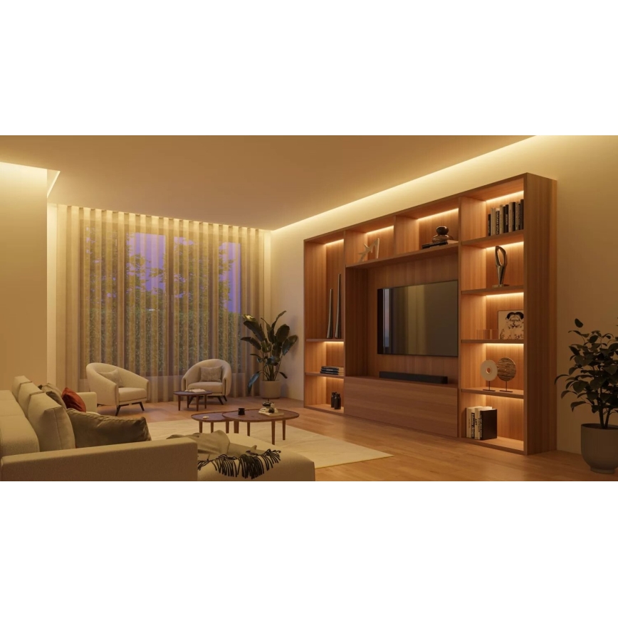 Philips - Dimmbarer LED-RGBW-Streifen Hue WHITE AND COLOR AMBIANCE 5m LED/20W/230V 2000-6500K