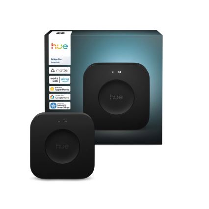 Philips - Dispositivo di collegamento Hue BRIDGE PRO nero
