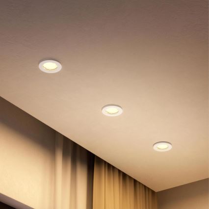 Philips - Einbauleuchte PERIDOT 1xGU10/7W/230V weiß