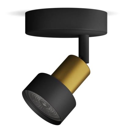 Philips - Faretto CONDUIT 1xGU10/5W/230V nero/ottone