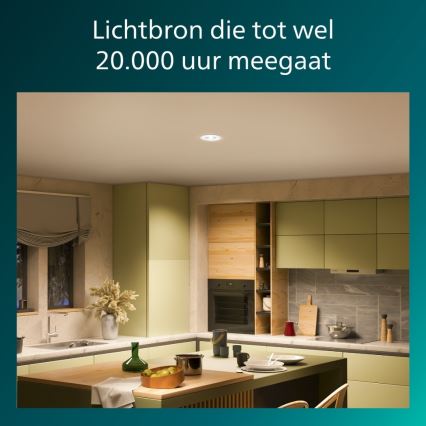 Philips - Faretto da incasso dimmerabile CILANTRO LED/5W/230V 2700K bianco