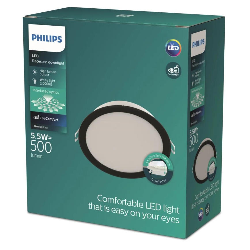 Philips - Faretto da incasso LED MESON LED/5,5W/230V 3000K