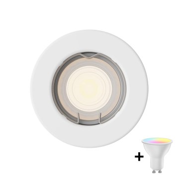 Philips - Faretto da incasso LED RGBW dimmerabile PERIDOT 1xGU10/6,5W/230V 2700-6500K bianco