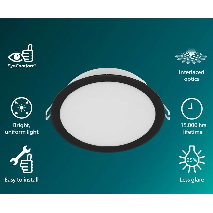 Philips - Faretto da incasso MESON LED/5,5W/230V 4000K