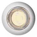 Philips - Faretto da incasso PERIDOT 1xGU10/7W/230V argento
