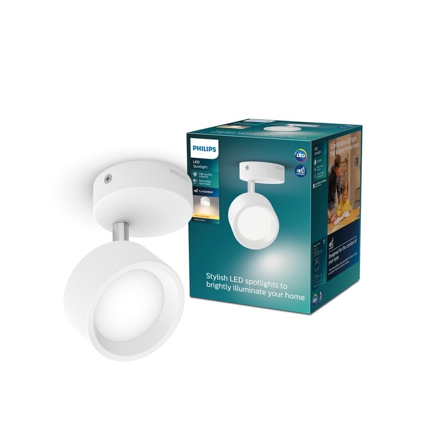 Philips - Faretto LED LED/5,5W/230V bianco