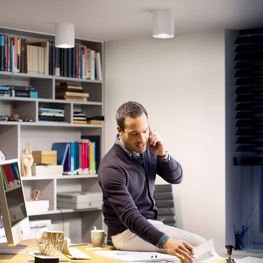 Philips - Faretto LED dimmerabile Hue PILLAR 1xGU10/4,2W/230V 2200-6500K + telecomando bianco