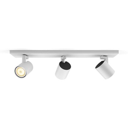 Philips - Faretto LED dimmerabile Hue RUNNER 3xGU10/4,2W/230V 2200-6500K + telecomando bianco