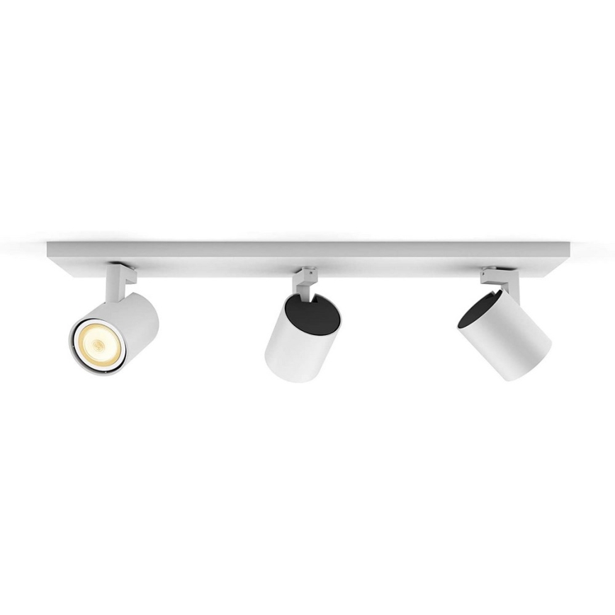 Philips - Faretto LED dimmerabile Hue RUNNER 3xGU10/4,2W/230V 2200-6500K + telecomando bianco