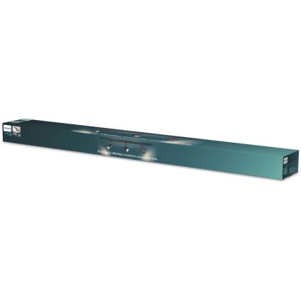 Philips - Faretto LED dimmerabile per sistema a binario EASYLINK 3xGU10/6,2W/230V 2200-2700K 1m nero