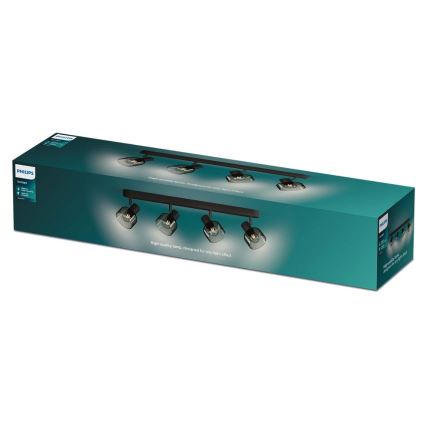Philips - Faretto SLEET 4xE14/25W/230V