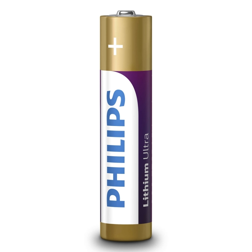 Philips FR03LB4A/10 - 4 Stück Lithium Batterien AAA LITHIUM ULTRA 1,5V