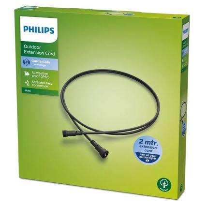 Philips - Außenverlängerungskabel 2m IP65