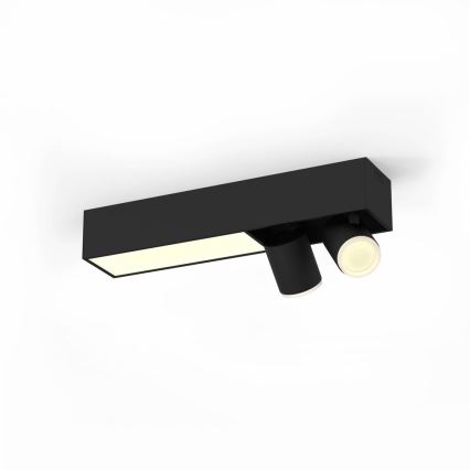 Philips - LED RGBW dimmbares Einbauleuchte Hue CENTRIS LED/11W/230V + 2xGU10/5,7W