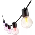 Philips - Hue FESTAVIA Guirlande d'extension d'extérieur dimmable LED RGBW, 10 LED, 7 m, IP65