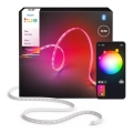 Philips - Hue FLUX dimmbarer LED-RGBW-Streifen 10m LED/20W/230V 2200-6500K