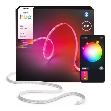 Philips - Hue FLUX dimmbarer LED-RGBW-Streifen 10m LED/20W/230V 2200-6500K