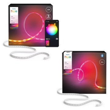 Philips - Hue FLUX RGBW, dimmbarer LED-Streifen 3+2 m, LED/31,5W/230V 2200–6500K